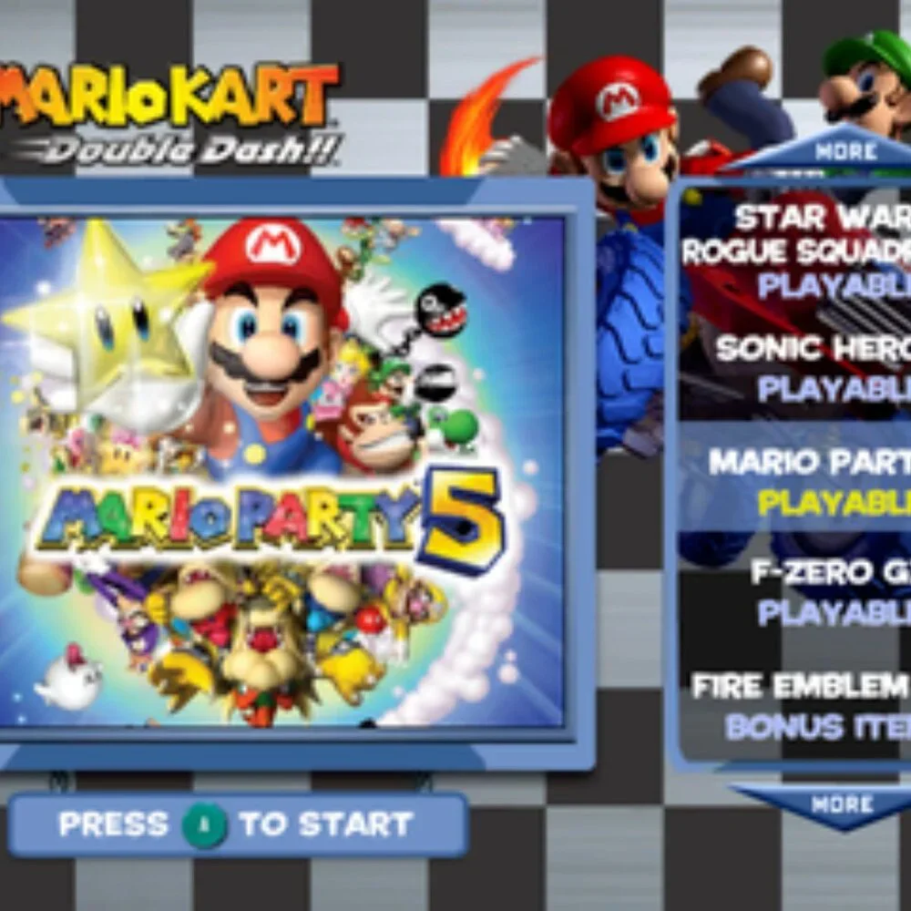 Mario Kart: Double Dash Bonus Disc Nintendo Gamecube Tested (BONUS DISC ONLY)